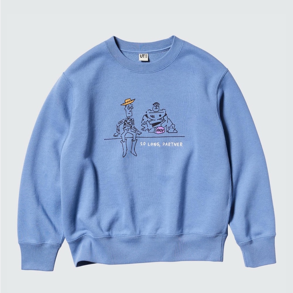 New Uniqlo Magic for all with Yu Nagaba sweatshirt Toy Story 3